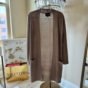 Ambiance Apparel Open Front Knit Cardigan